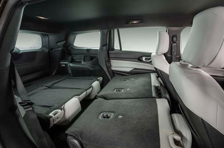 Jeep Meridian Second Row Seats